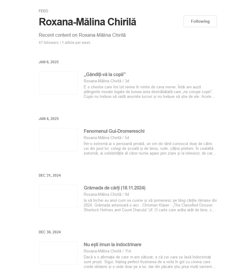 RSS în feedly RSS în feedly